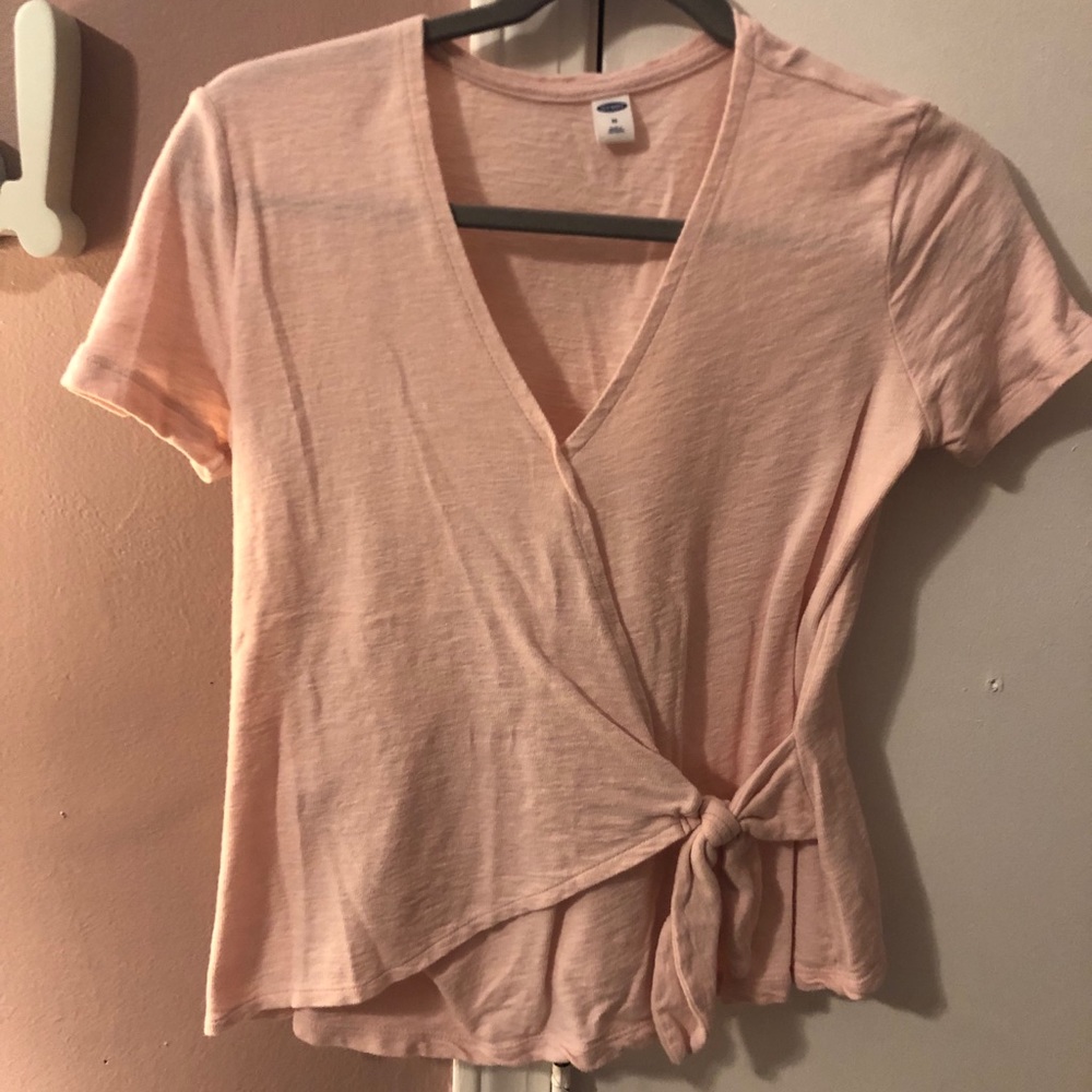 Dressy wrap top